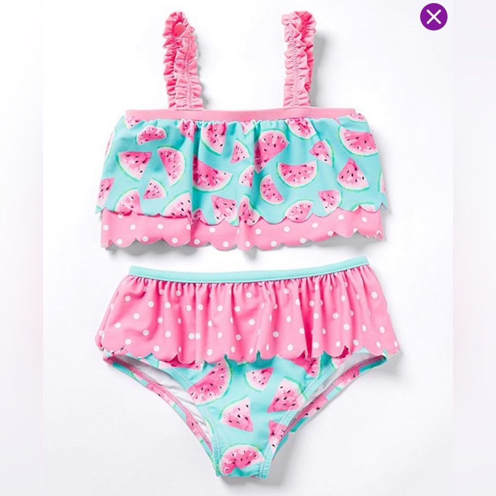 NWOT Matilda Jane Girls Watermelon Swimsuit